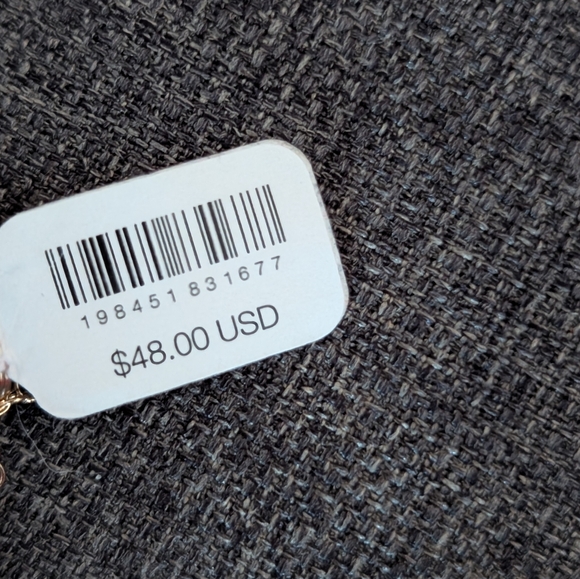 Free People Sky Charm Gold and Pink  Necklace - Picture 3 of 5